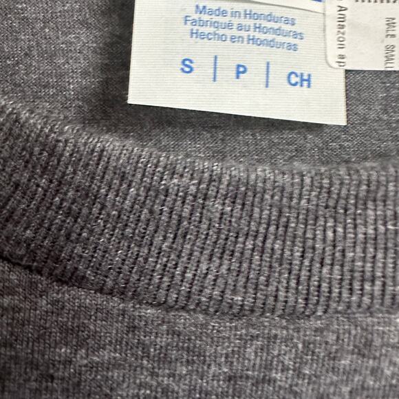 NWT Men's Faith Over Fear Dark Gray T-Shirt Size S - Picture 2 of 5